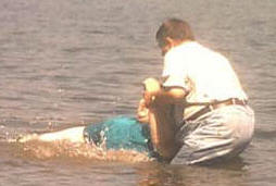 Jesus Name Water Baptism of Bro Adam Delvalle